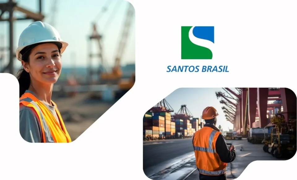 Trainee Santos Brasil 2026 paga R$ 14.000 com auxílio-mudança e hospedagem