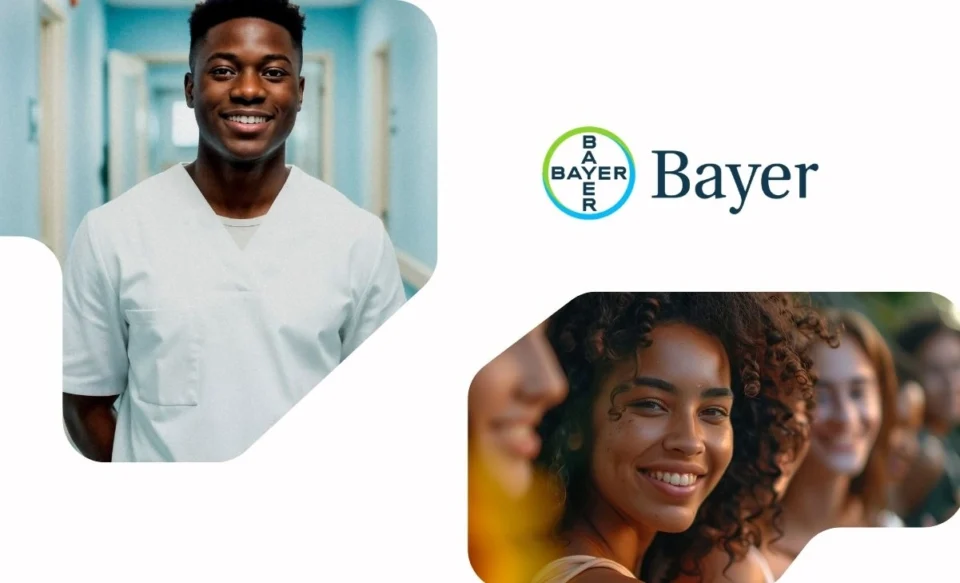 JOVENS NEGROS NO TRABALHO DENTRO DA BAYER